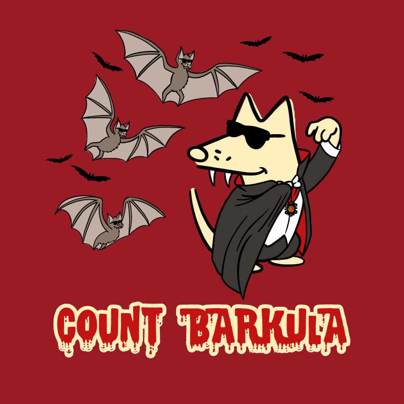 Count Barkula - Ladies T-Shirt V-Neck