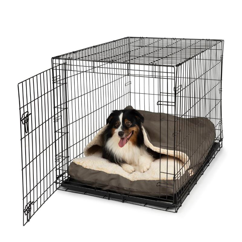Luxury Microsuede Crate Cozy Cave®