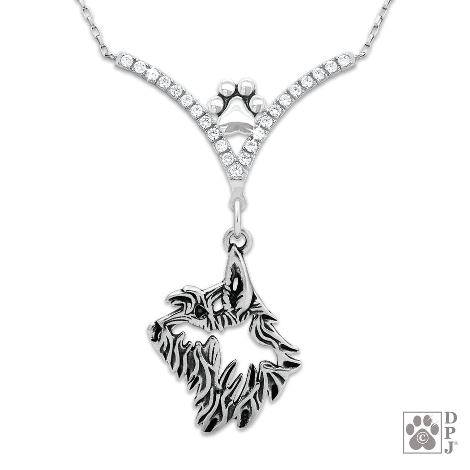 VIP Berger Picard CZ Necklace, Head