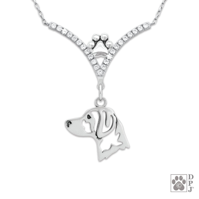 Brittany VIP  CZ Necklace, Head