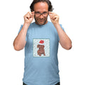 Dachshund (Red) Happy Howlidays Text - Adult Unisex T-Shirt