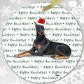Doberman Pinscher "Happy Howlidays" Ornament