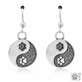 Yin & Yang Paw Earrings