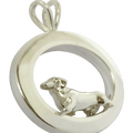 Dachshund Smooth Oval Jewelry