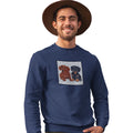 Dachshund Love Text - Adult Unisex Crewneck Sweatshirt
