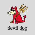 Devil Dog - Ladies Long-Sleeve T-Shirt