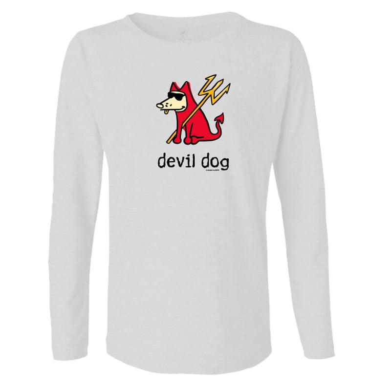 Devil Dog - Ladies Long-Sleeve T-Shirt