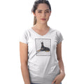 Doberman Pinscher Love Text - Women's V-Neck T-Shirt