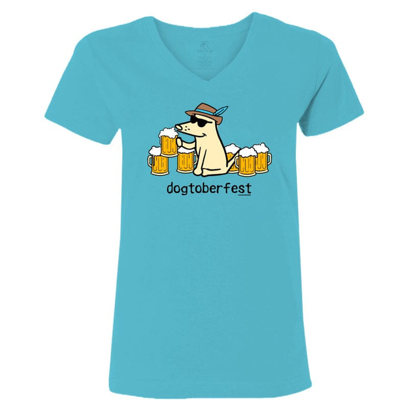 Dogtoberfest - Ladies T-Shirt V-Neck