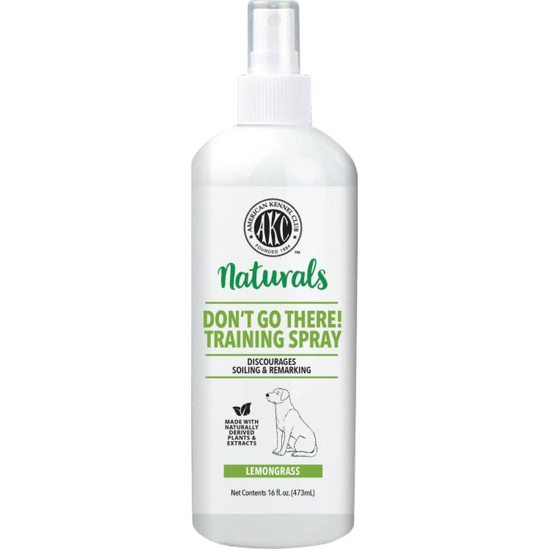 American Kennel Club Naturals Don't Go There! Lemongrass Scented Dog Training Spray, 16-oz bottle