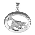 English Setter Oval Jewelry