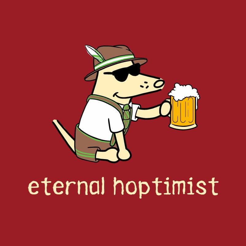 Eternal Hoptimist - Ladies T-Shirt V-Neck