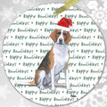 American Foxhound "Happy Howlidays" Ornament