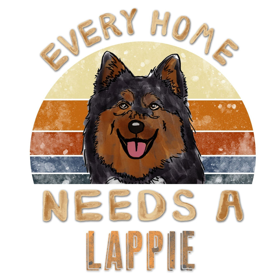 Every Home Needs a Finnish Lapphund - Women's V-Neck T-Shirt