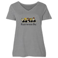 Fleetwood Pac - Ladies Curvy V-Neck Tee