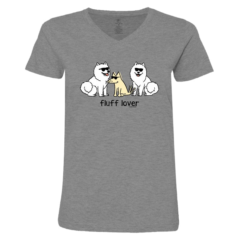 Fluff Lover - Ladies T-Shirt V-Neck