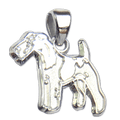 Wire Fox Terrier Pendant