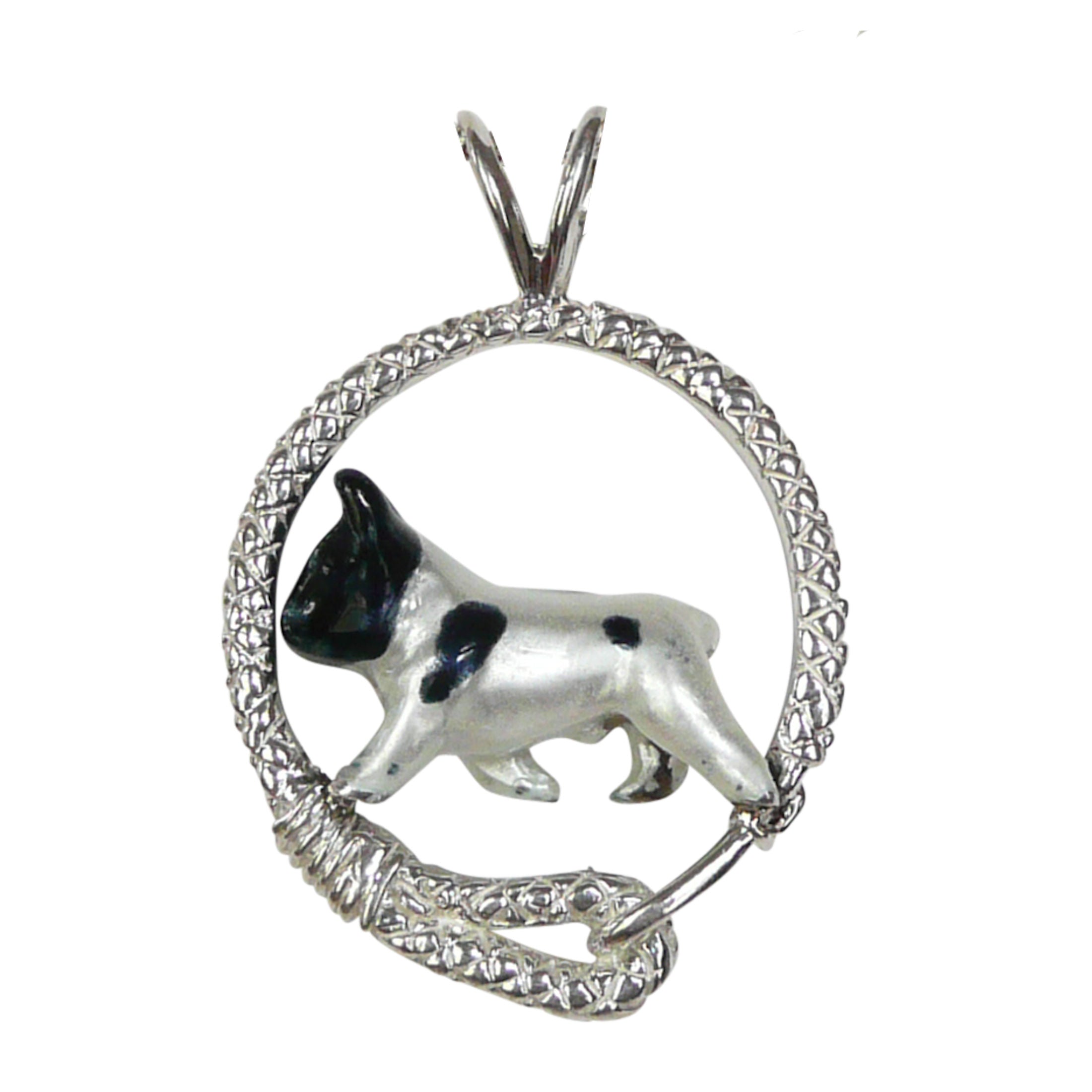 Dog - French Bulldog 925 Sterling Silver Necklace – Two Little Dwarfs  Jewellery
