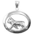 French Bulldog Oval Jewelry