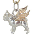 French Bulldog Angel Charm