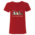 From A Land Down Under - Ladies T-Shirt V-Neck