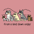 From A Land Down Under - Ladies Plus V-Neck Tee