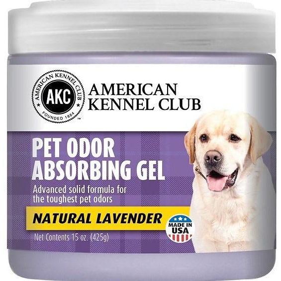 American Kennel Club Natural Lavender Pet Odor Absorbing Solid Gel, 15-oz jar