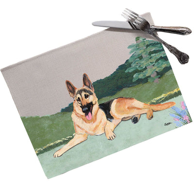 German Shepherd Dog Placemats