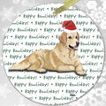 Golden Retriever "Happy Howlidays" Ornament