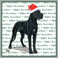 Great Dane Happy Howlidays Text - Adult Unisex Crewneck Sweatshirt