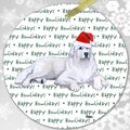 Great Pyrenees "Happy Howlidays" Ornament