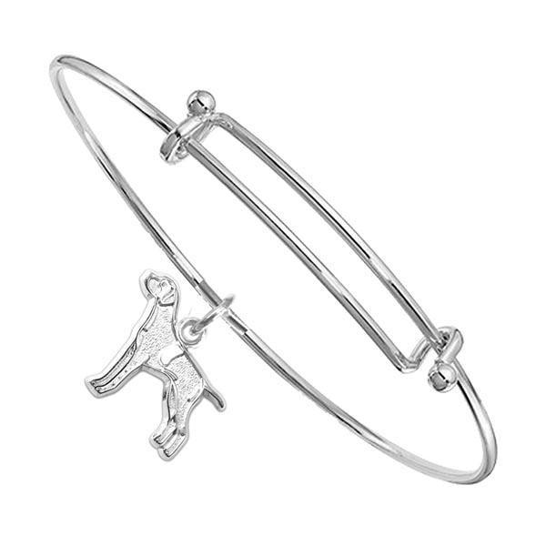 German Wirehaired Pointer Bangle Bracelet