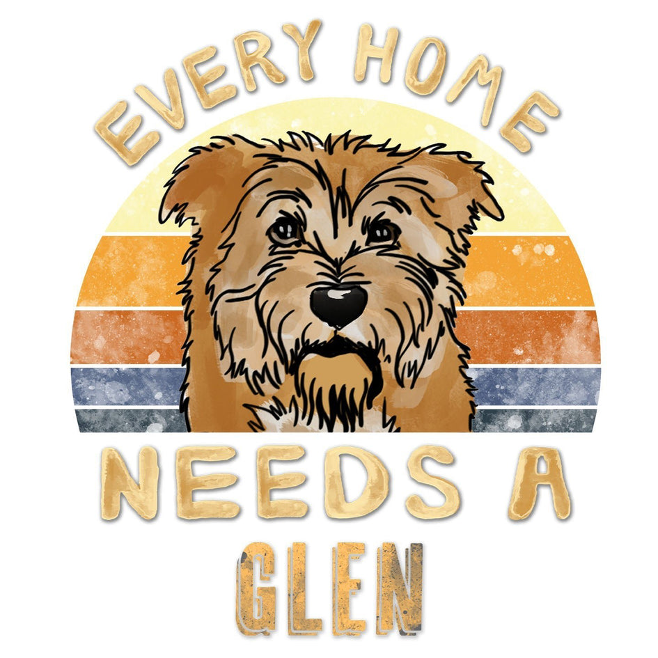 Every Home Needs a Glen of Imaal Terrier - Women's V-Neck T-Shirt