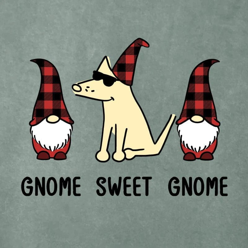 Gnome Sweet Gnome - Salt Wash Crewneck Sweatshirt