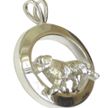 Golden Retriever Oval Jewelry