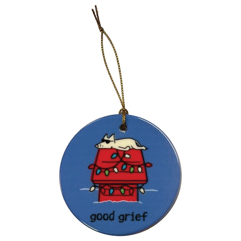 Good Grief - Ceramic Christmas Ornament