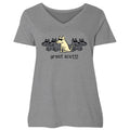 Great Scott - Ladies Curvy V-Neck Tee