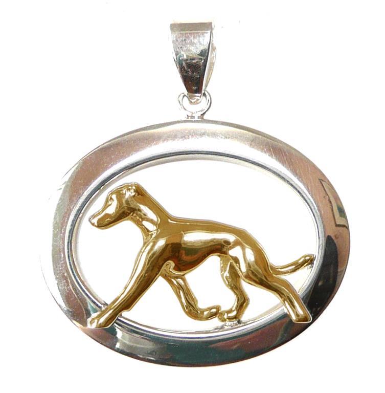 Greyhound Sterling & 14k Gold Jewelry