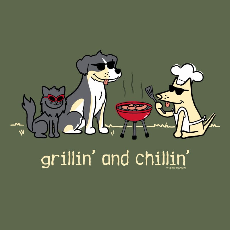 Grillin' And Chillin' - Lightweight Tee