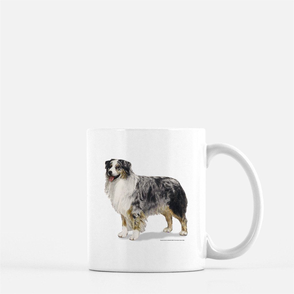 Australian shop shepherd mug