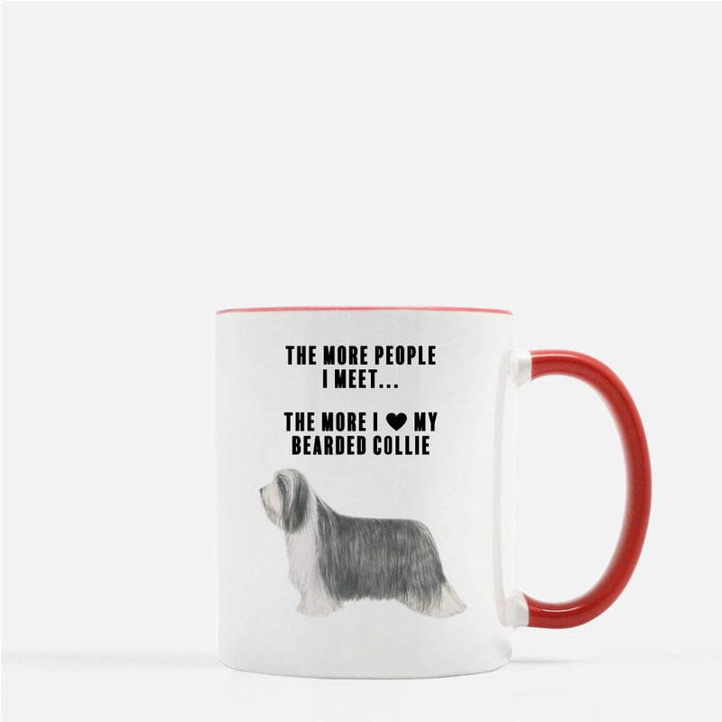 Bearded Collie Love Coffee Mug