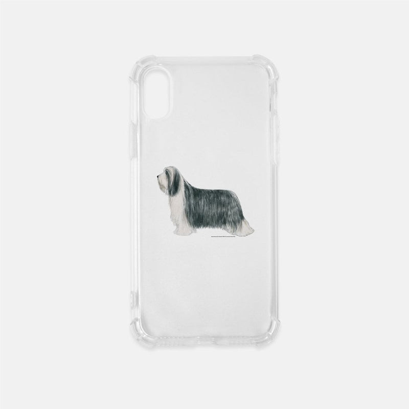 Bearded Collie Clear Phone Case