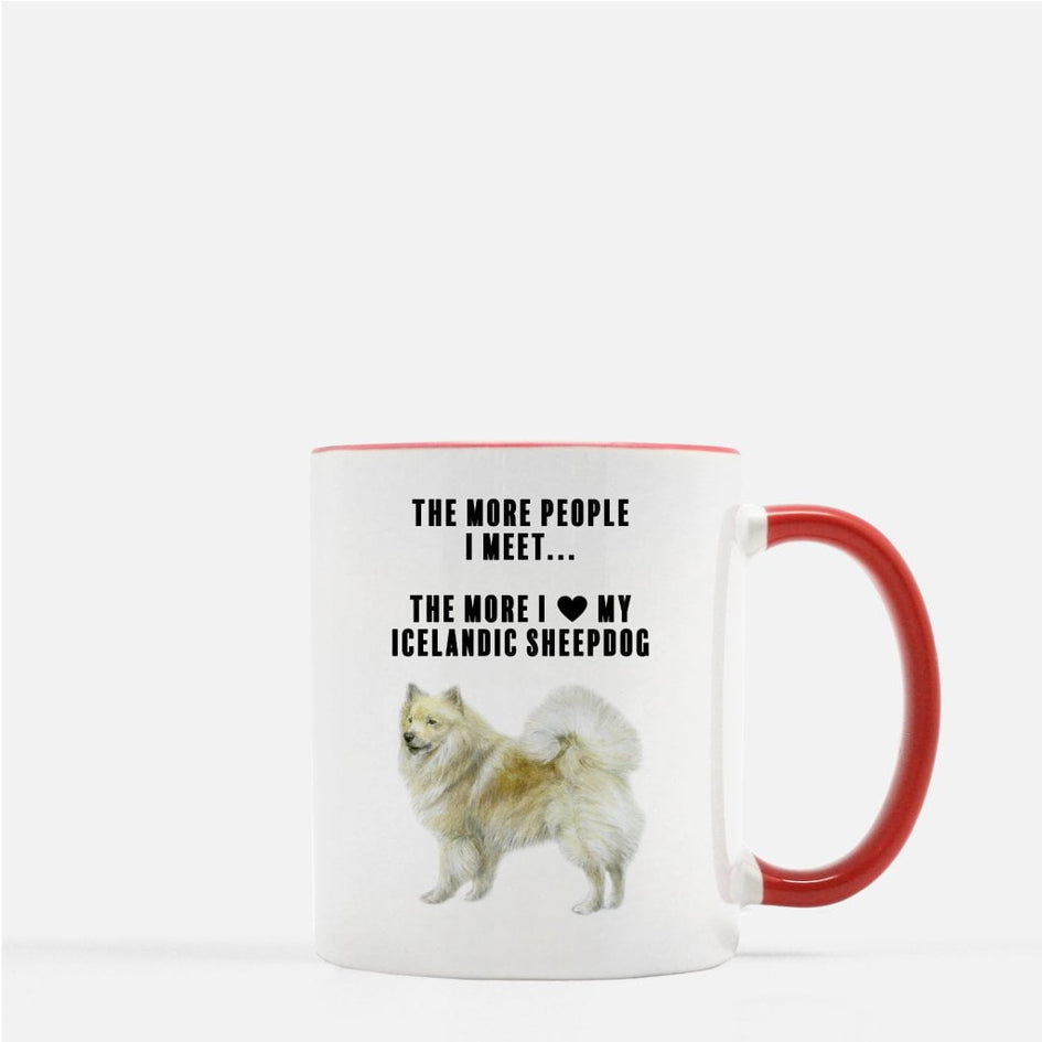 Icelandic Sheepdog Love Coffee Mug