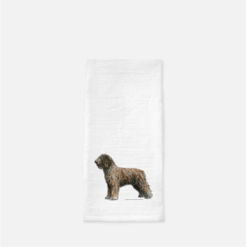 Spanish Water Dog Tea Towel