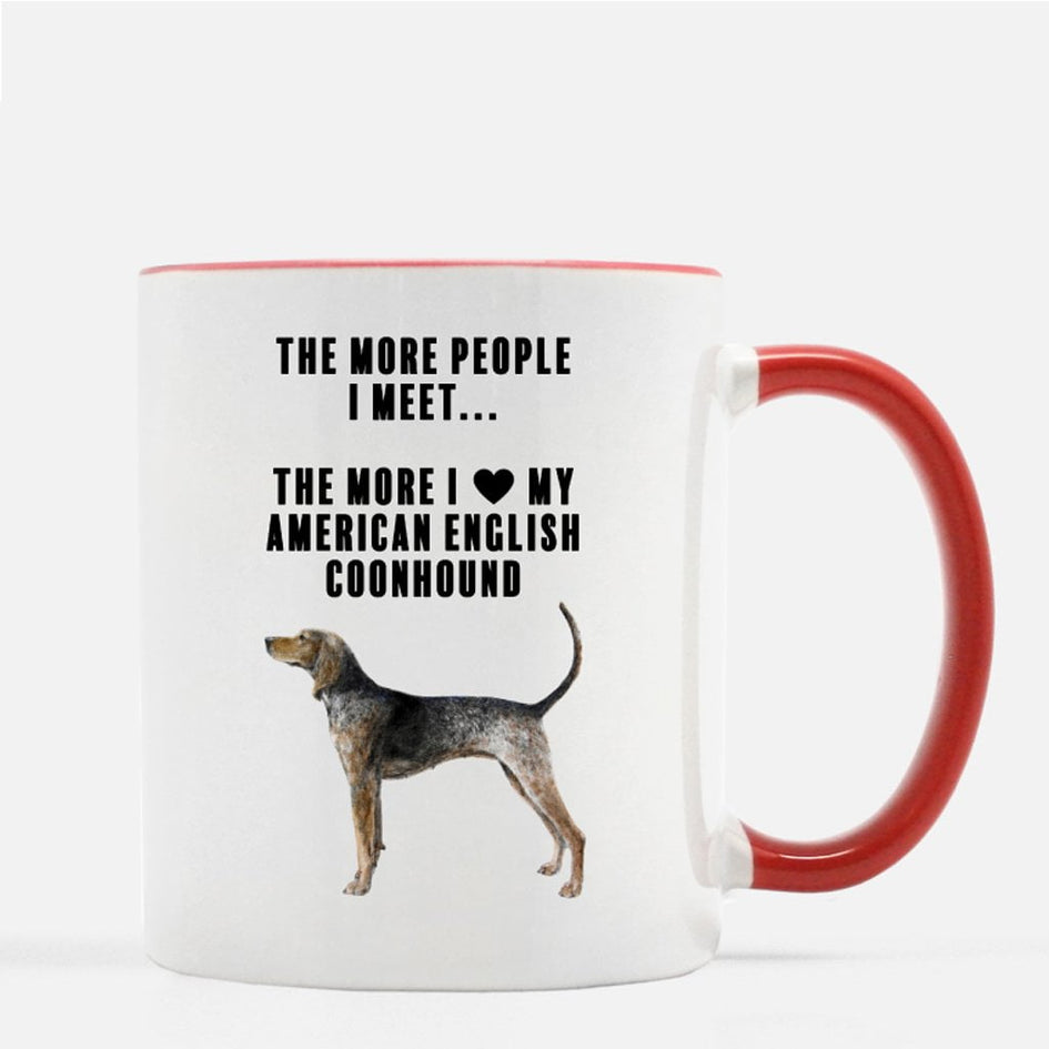 American English Coonhound Love Coffee Mug