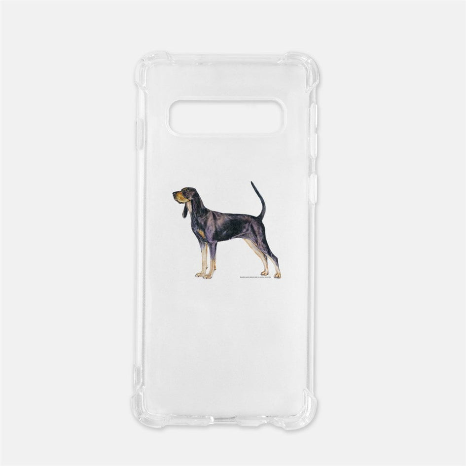 Black and Tan Coonhound Clear Phone Case