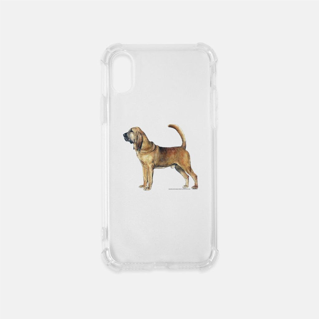 Bloodhound Clear Phone Case