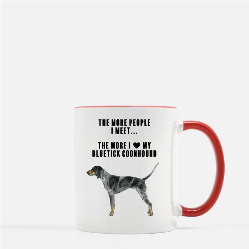 Bluetick Coonhound Love Coffee Mug