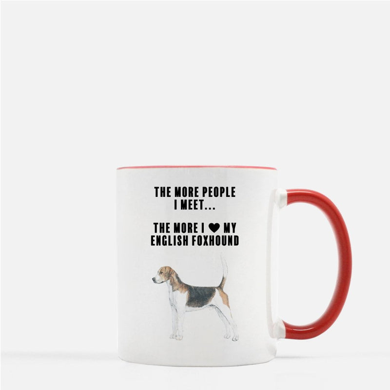 English Foxhound Love Coffee Mug