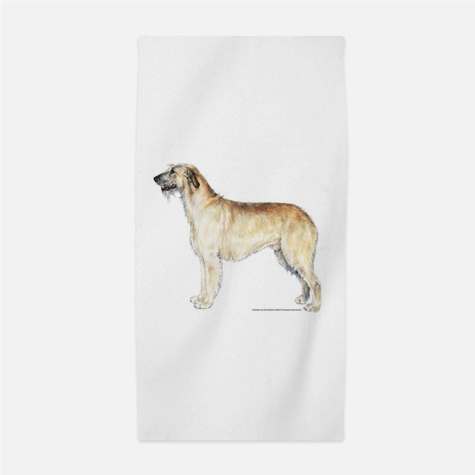 Irish Wolfhound Beach Towel